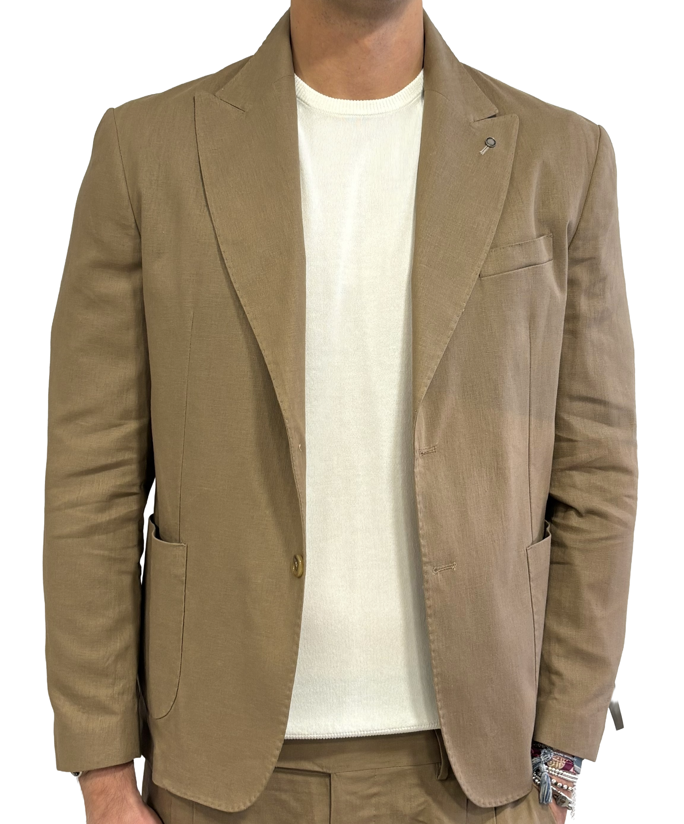 Paul Miranda linen and cotton jacket