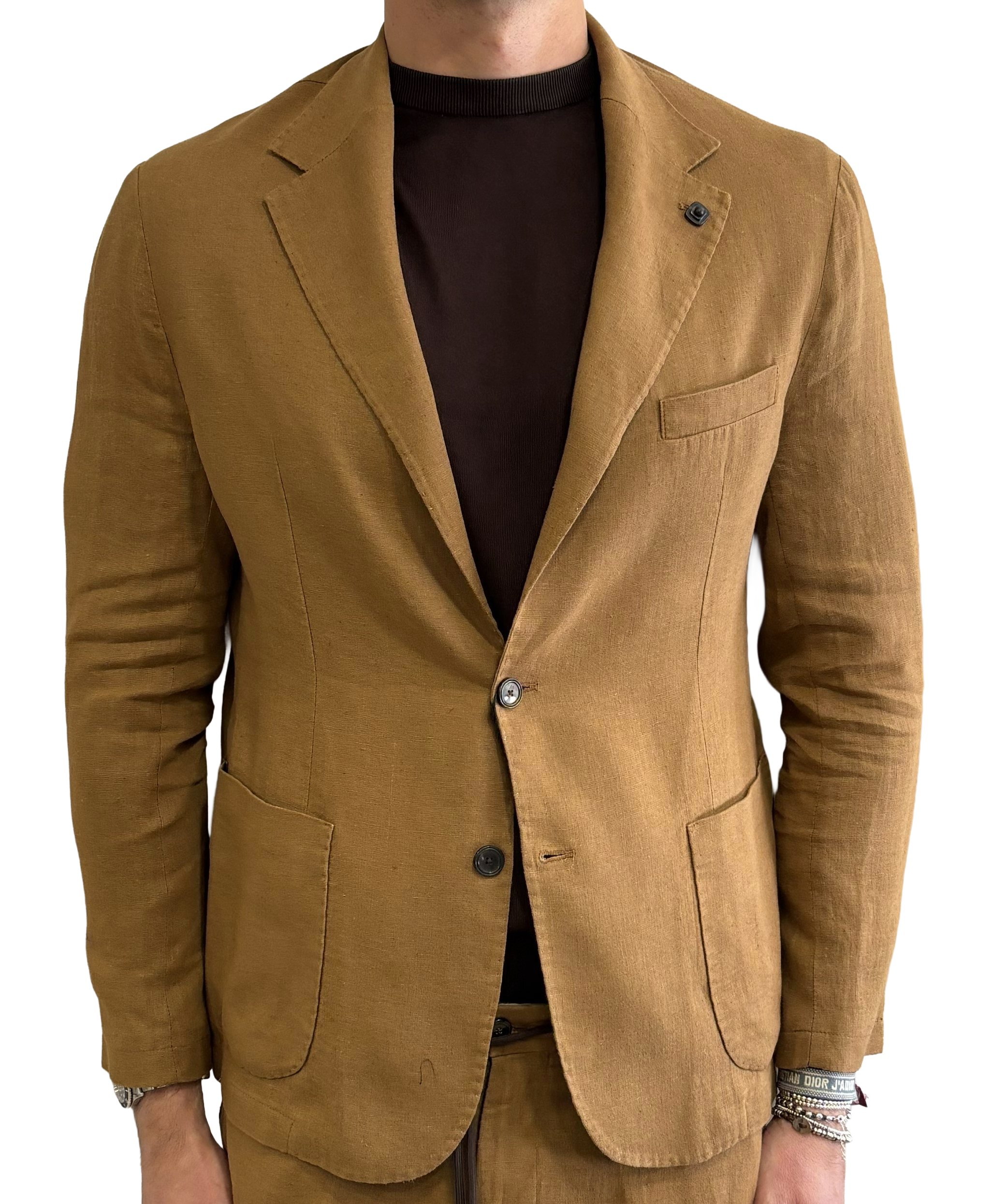 Pure linen jacket Outfit