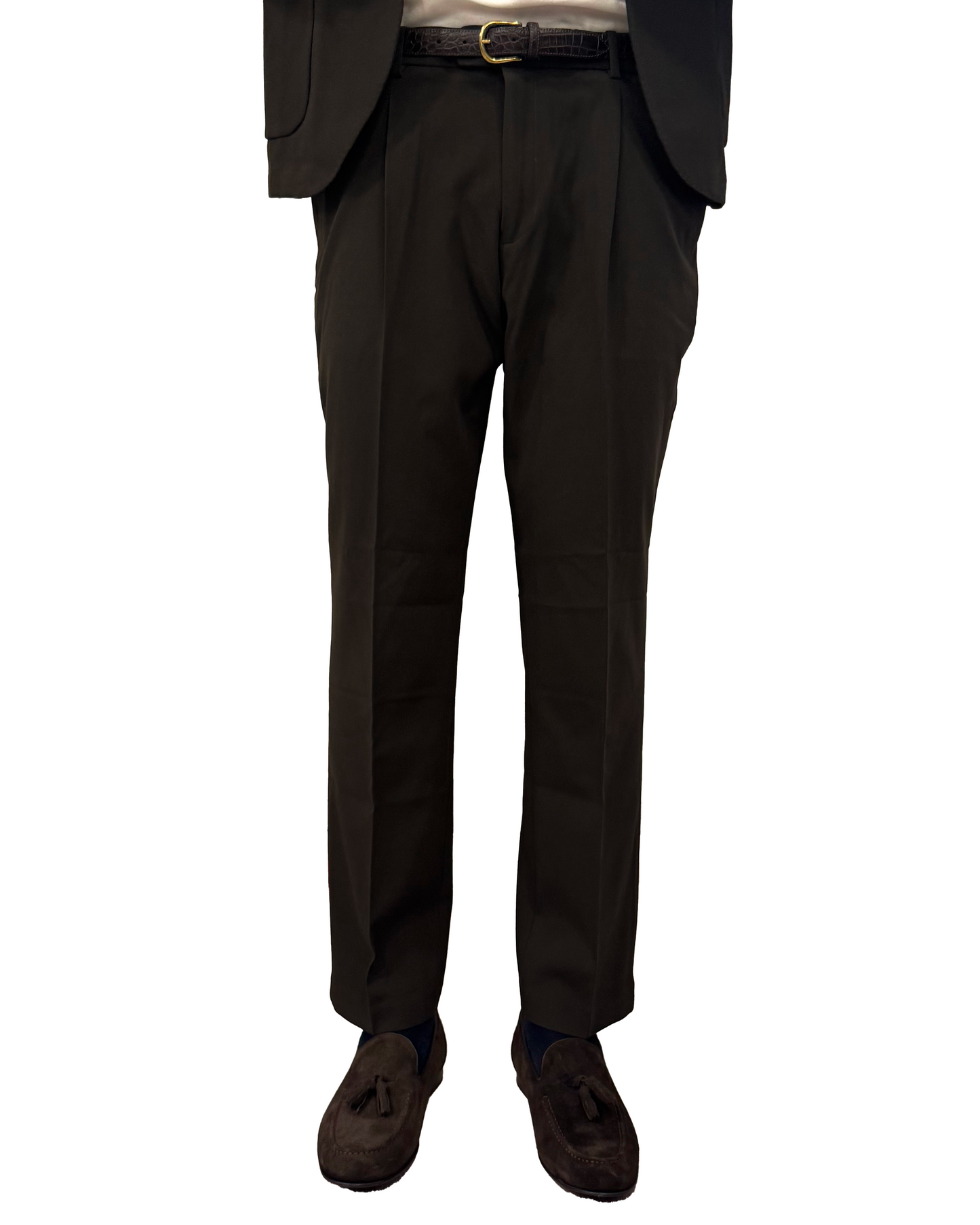 Pantalone in lana tecnica con pence Alley Docks