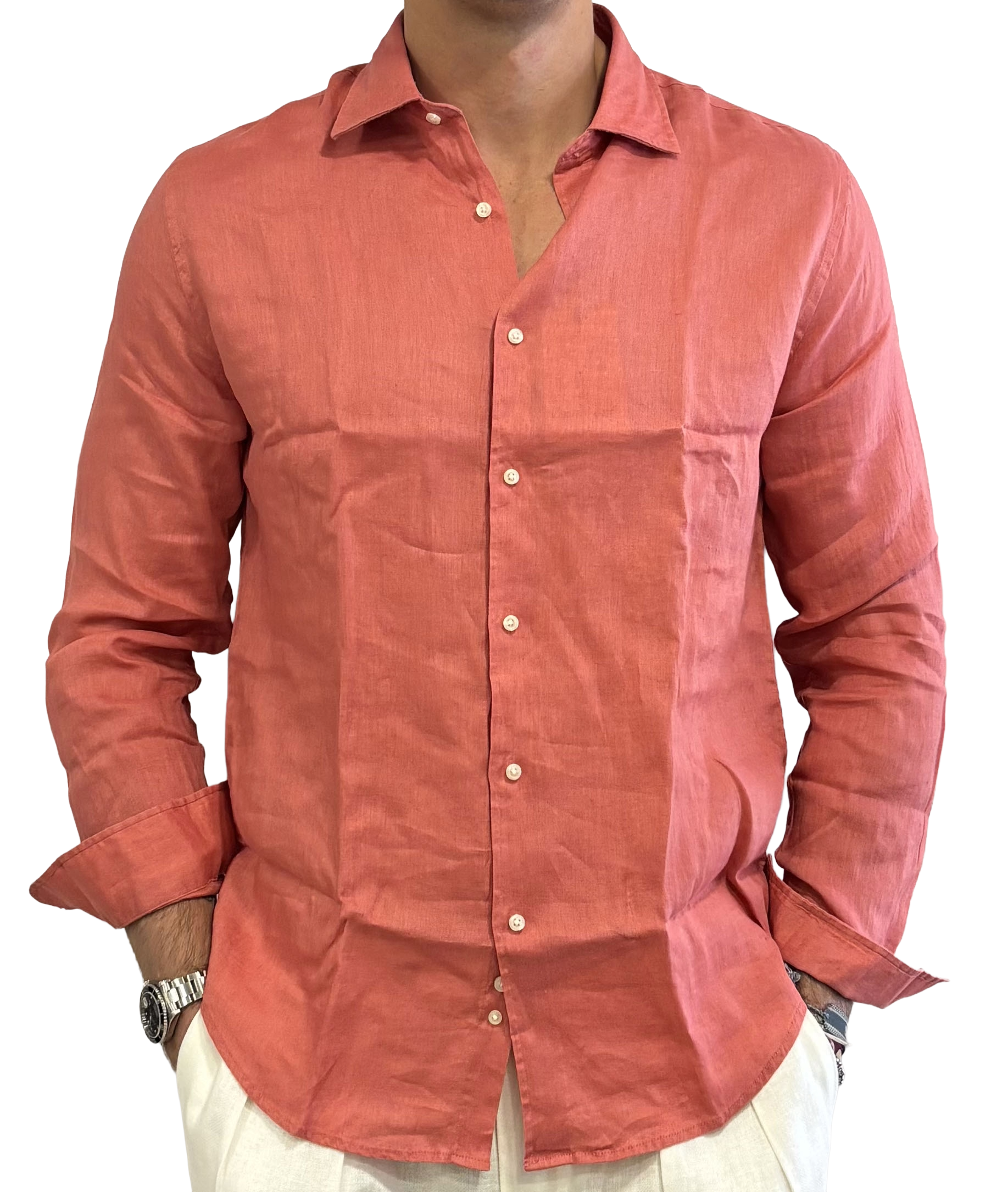 Pure linen shirt Consent