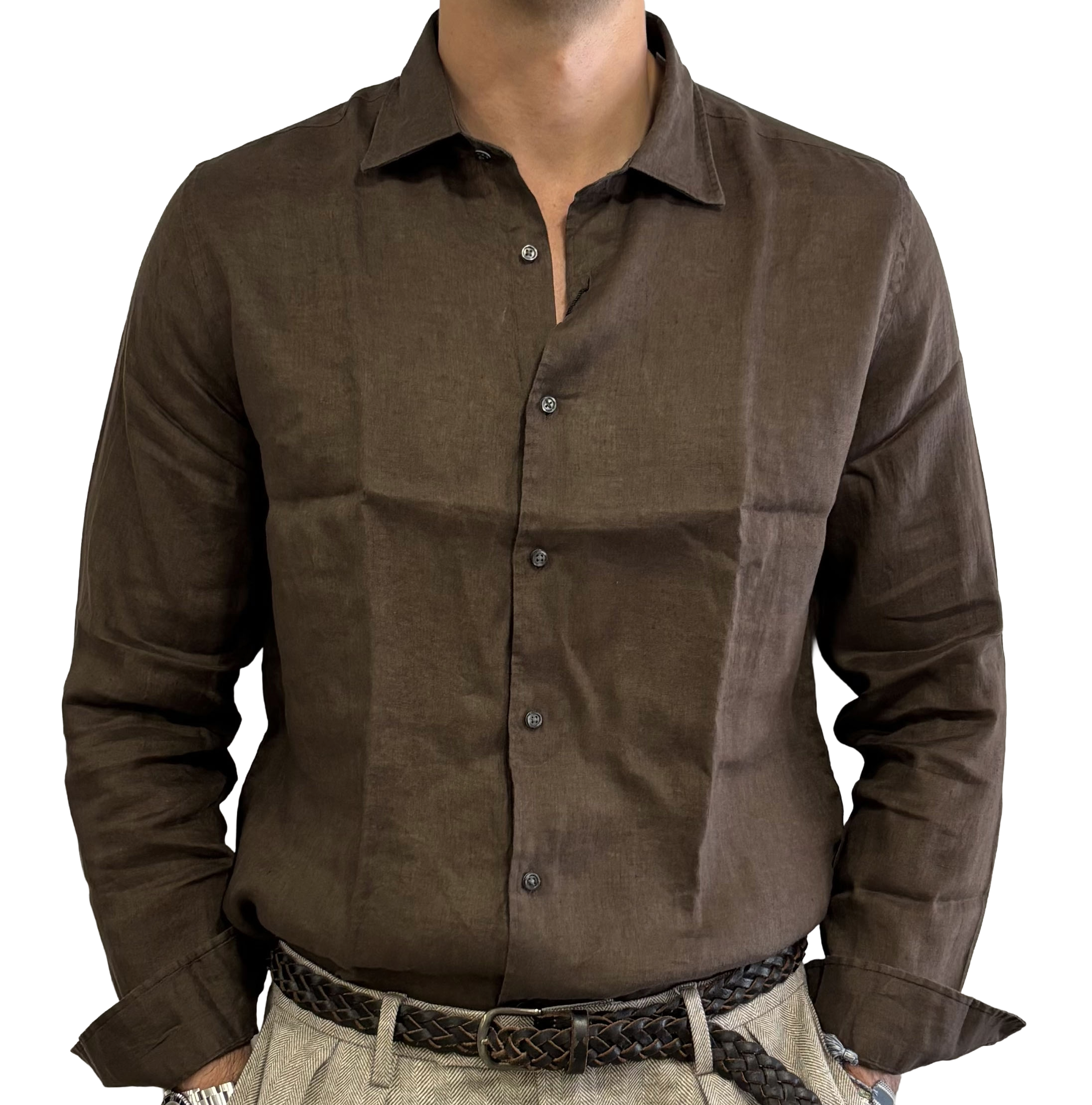 Pure linen shirt Consent