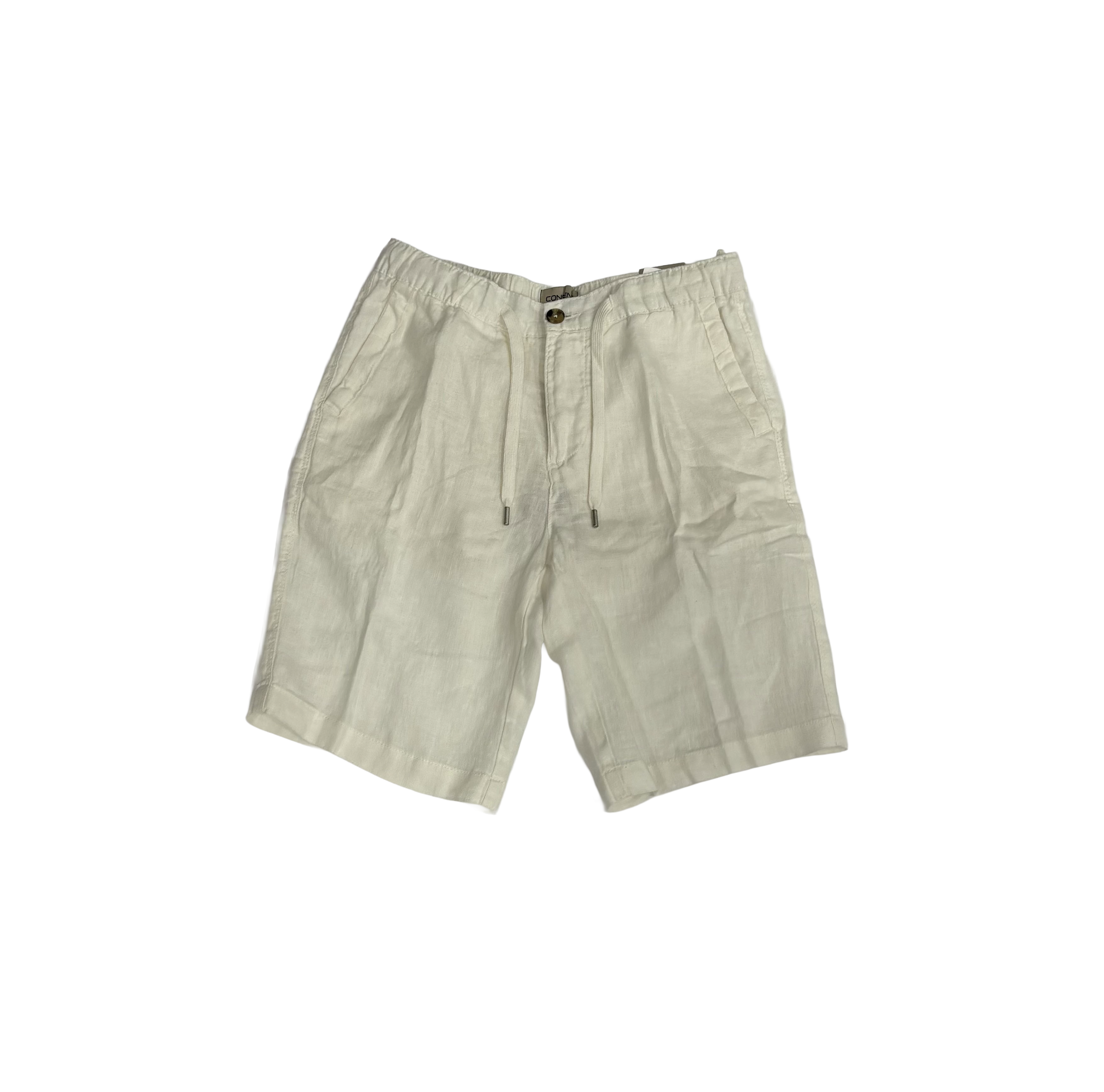 Pure linen Bermuda