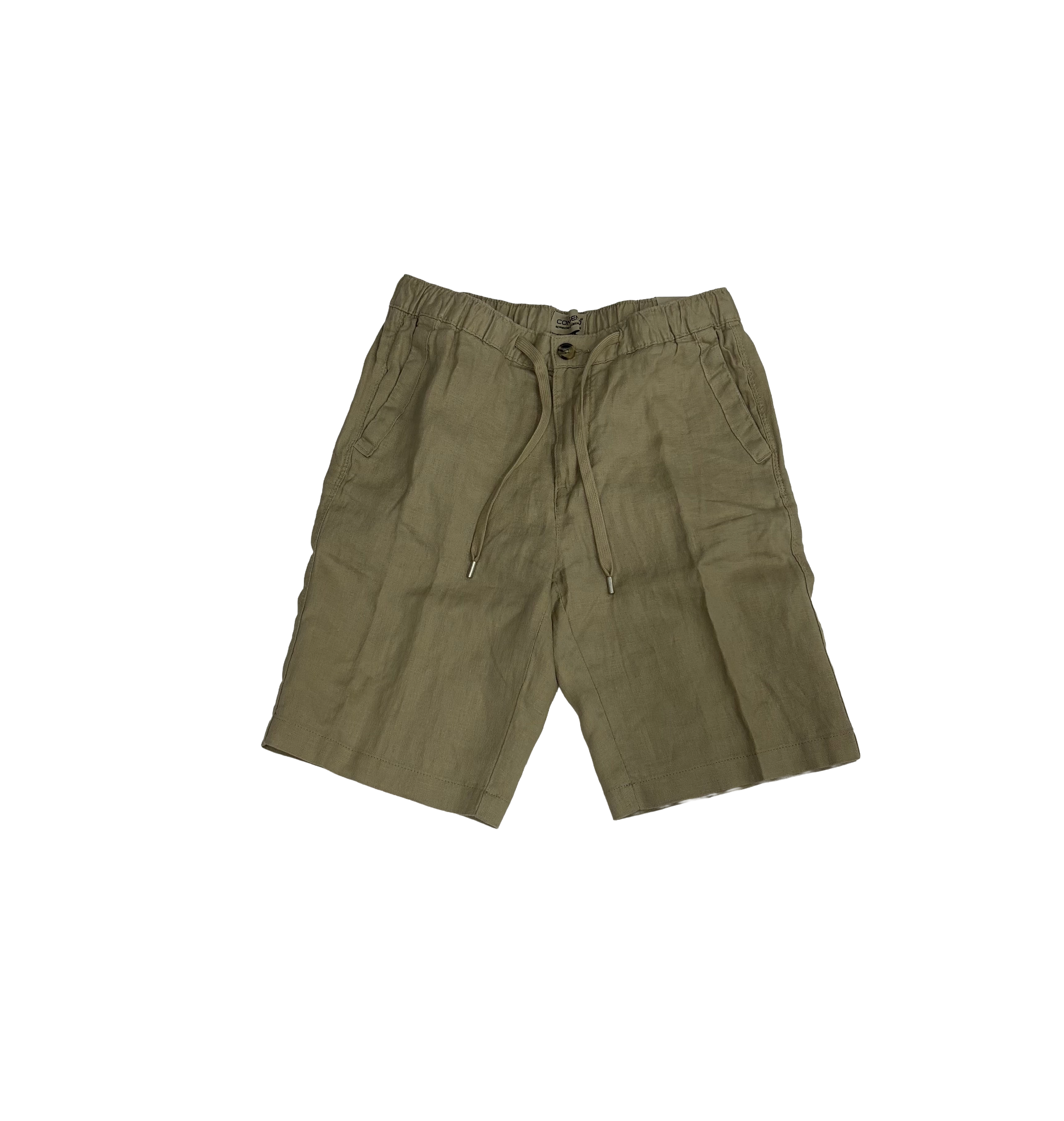 Pure linen Bermuda