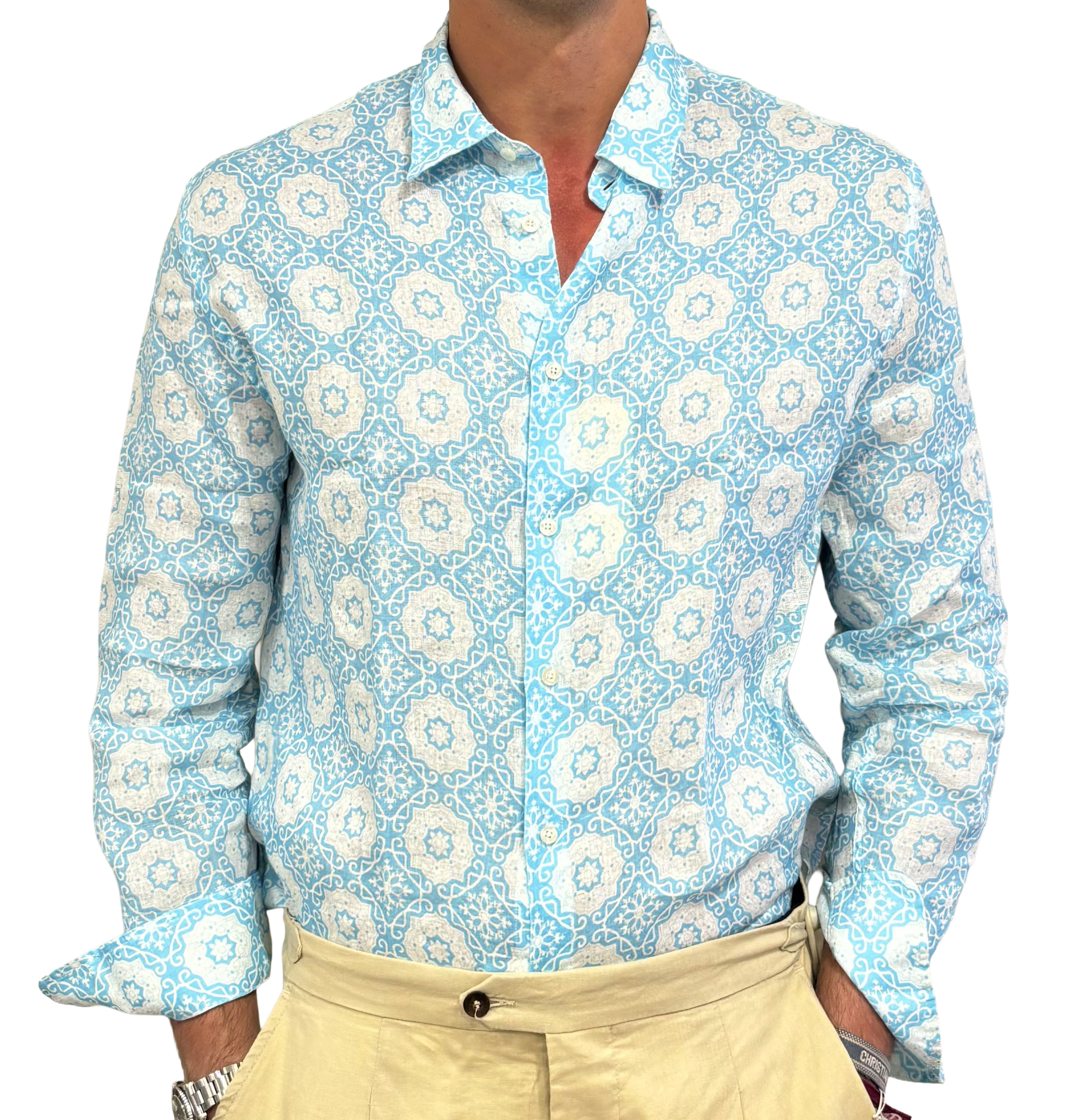 Peninsula pure linen shirt