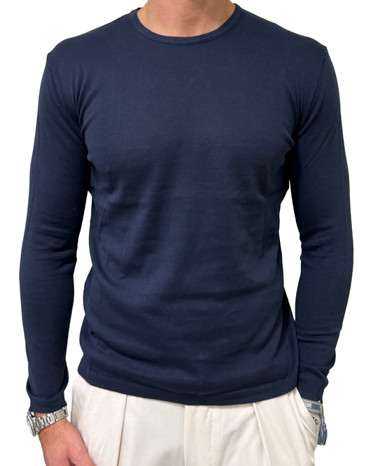 T-shirt manica lunga puro cotone