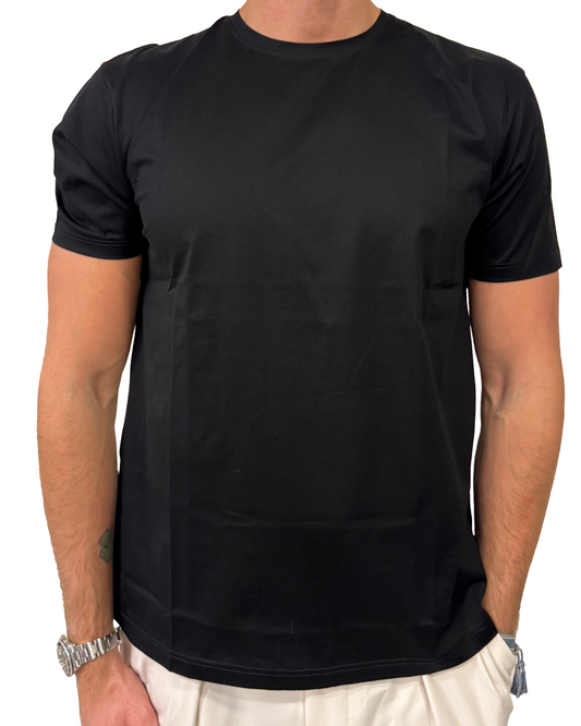 T-shirt in puro cotone filo di scozia