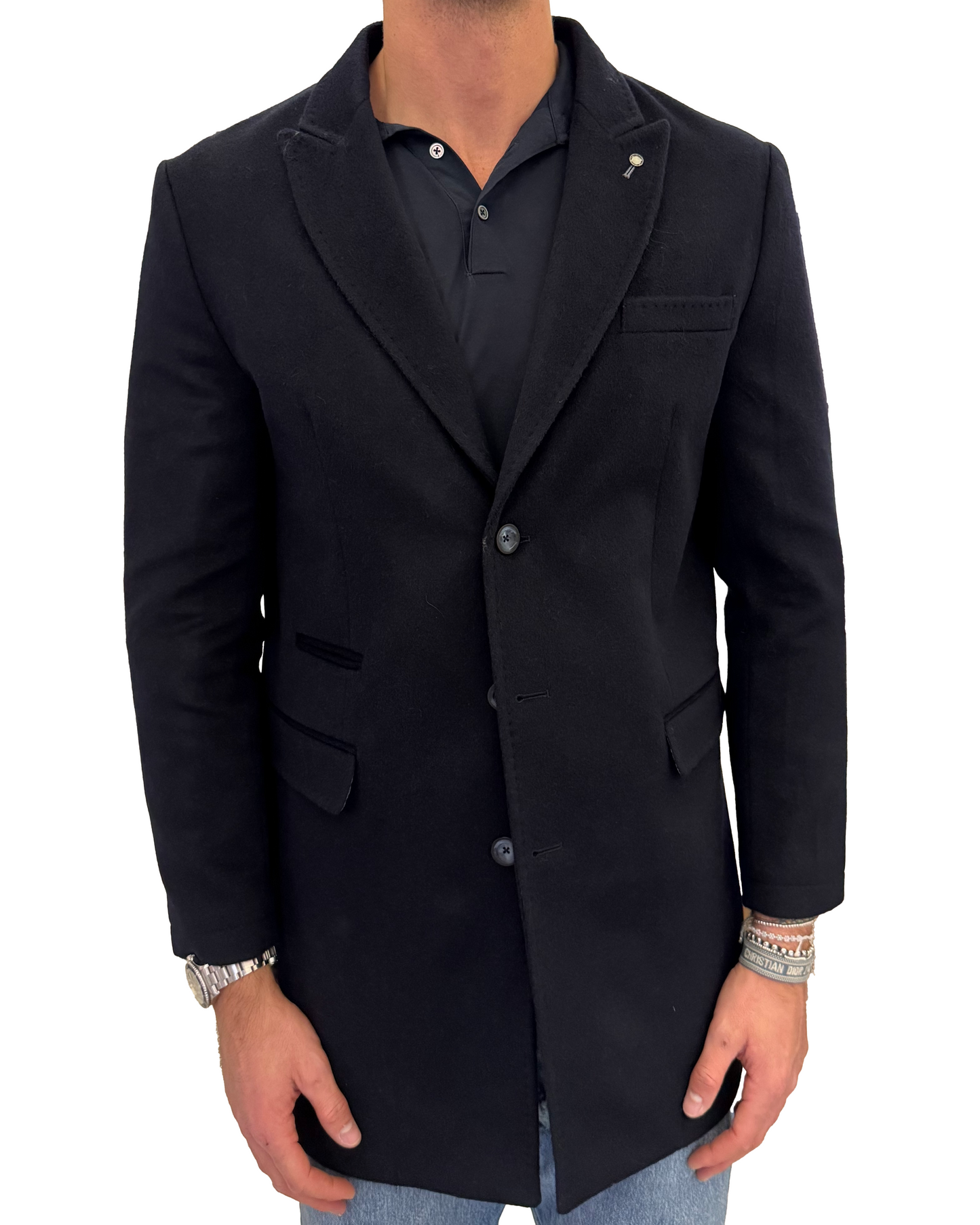 Cappotto lana cashmere Paul Miranda