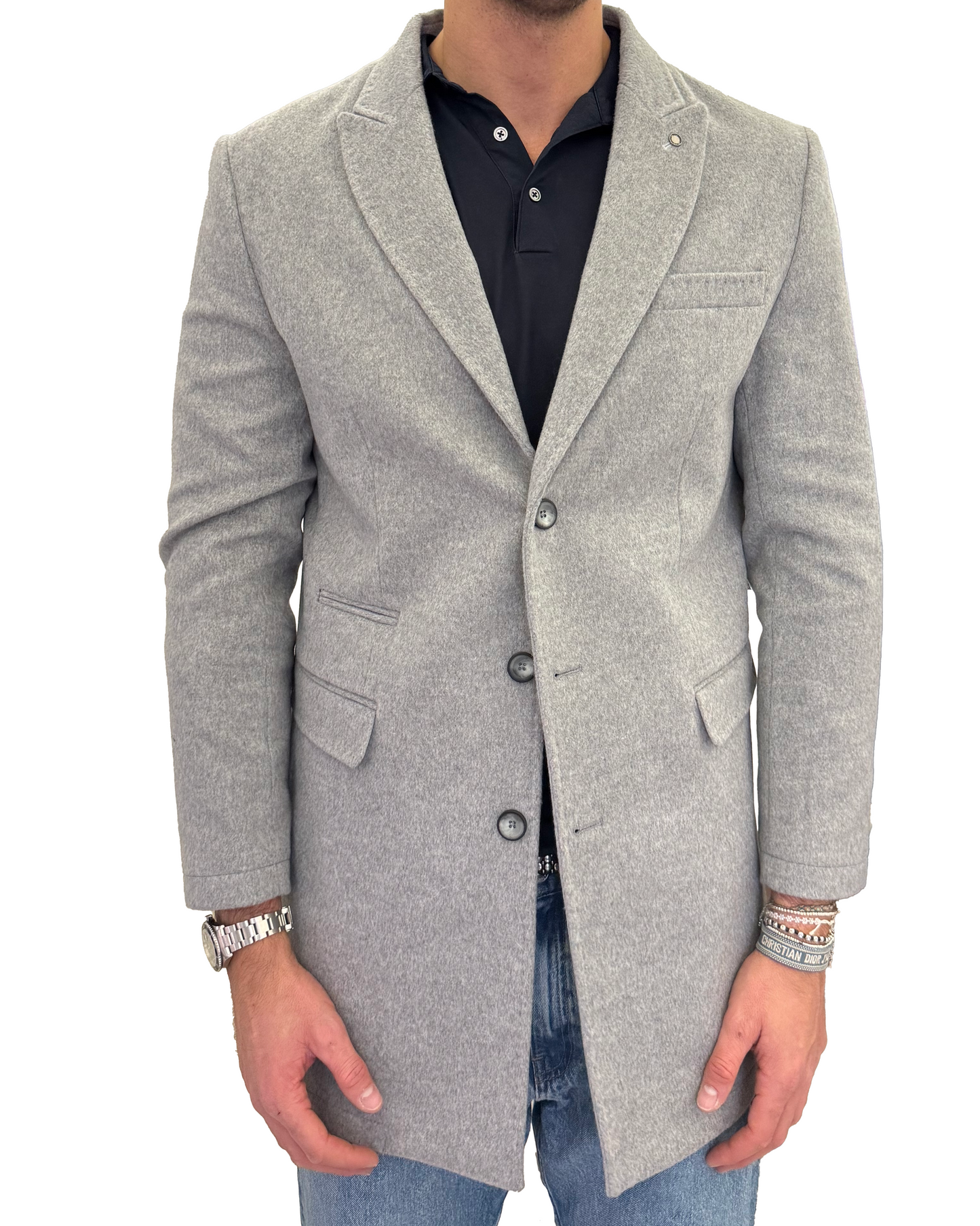 Cappotto lana cashmere Paul Miranda