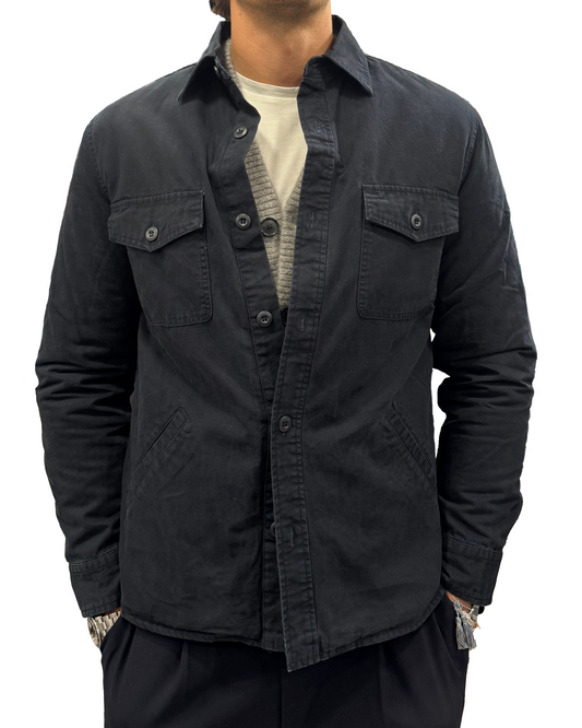 Giacca camicia imbottita sfoderabile