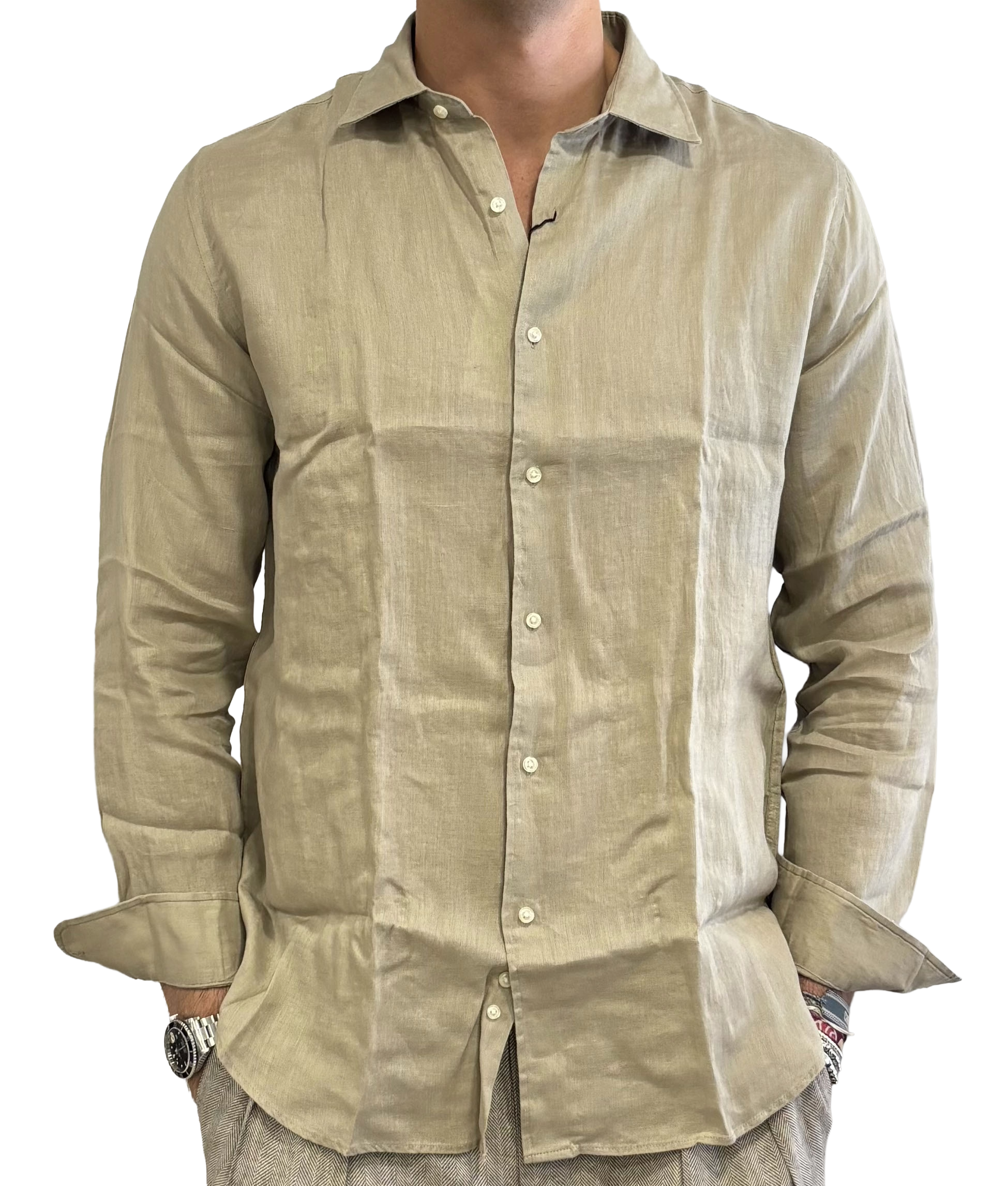 Pure linen shirt Consent