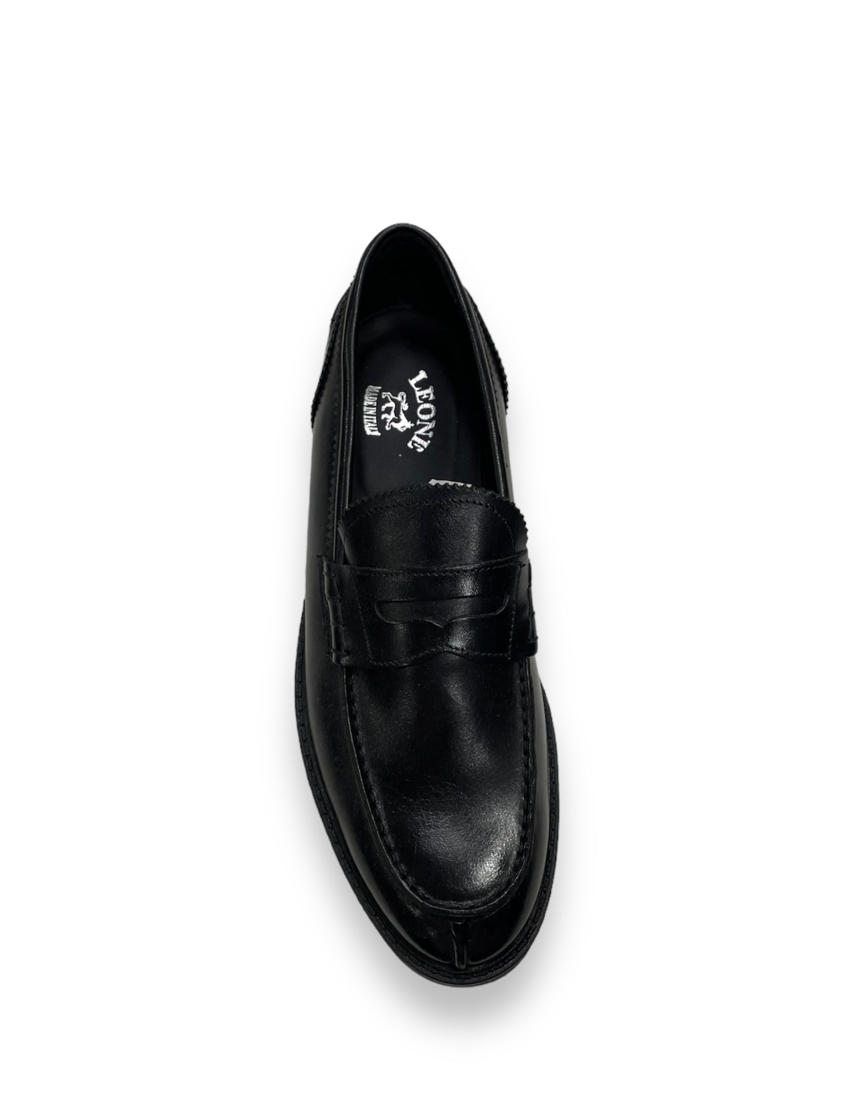 Leather moccasin