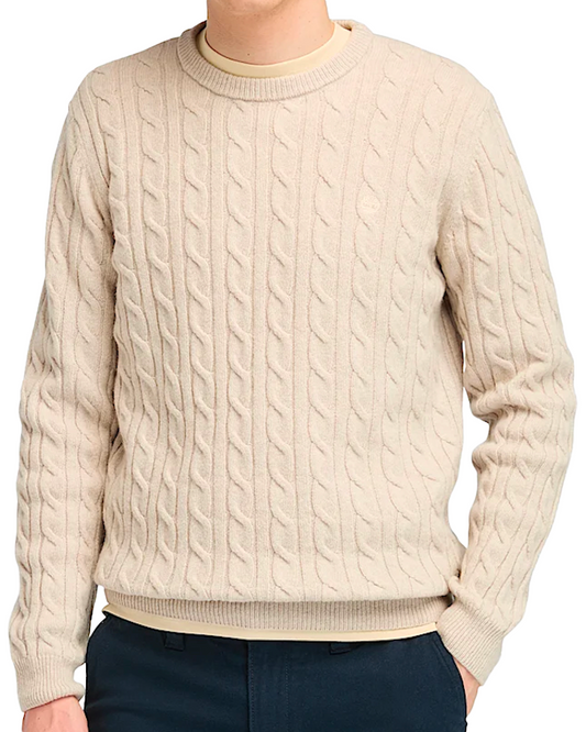 Maglione girocollo Timberland a trecce Phillips Brook