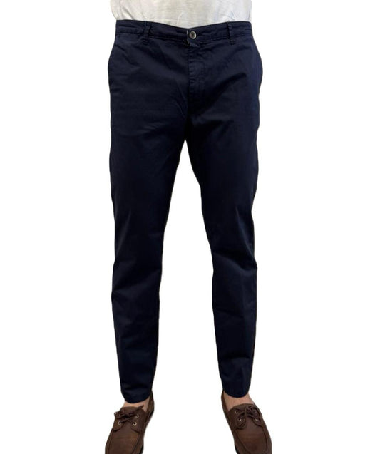 Pantalone slim in cotone