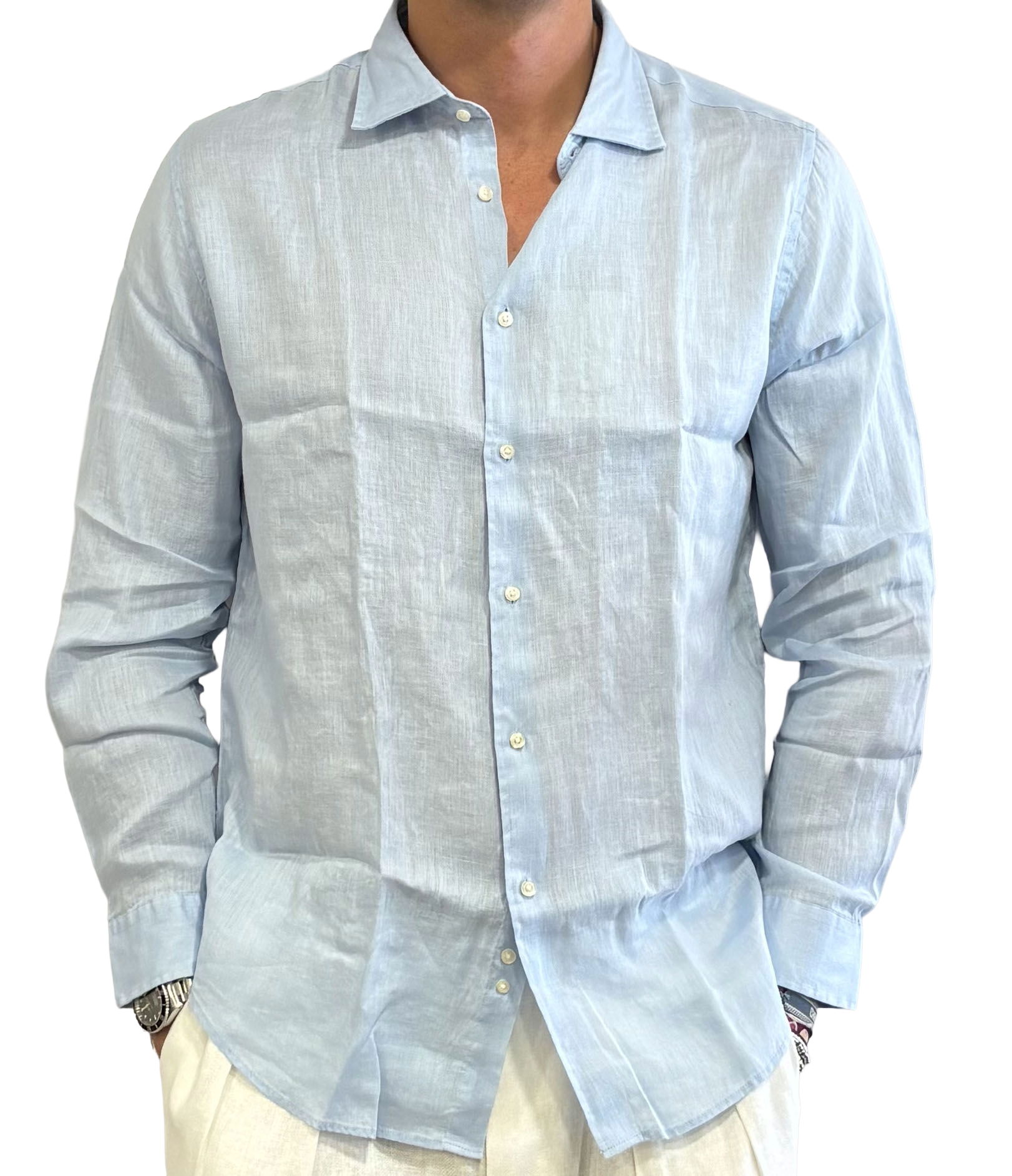 Pure linen shirt Consent