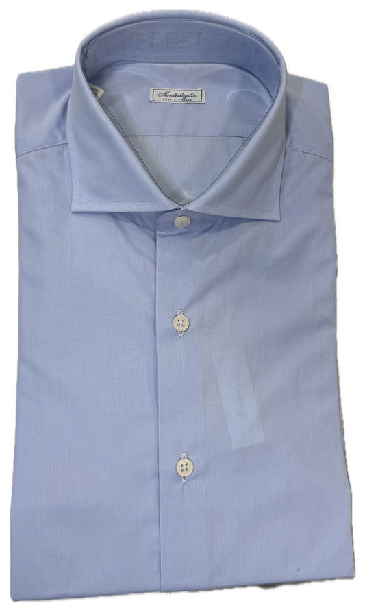 Camicia no iron puro cotone