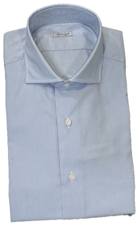 Camicia no iron puro cotone