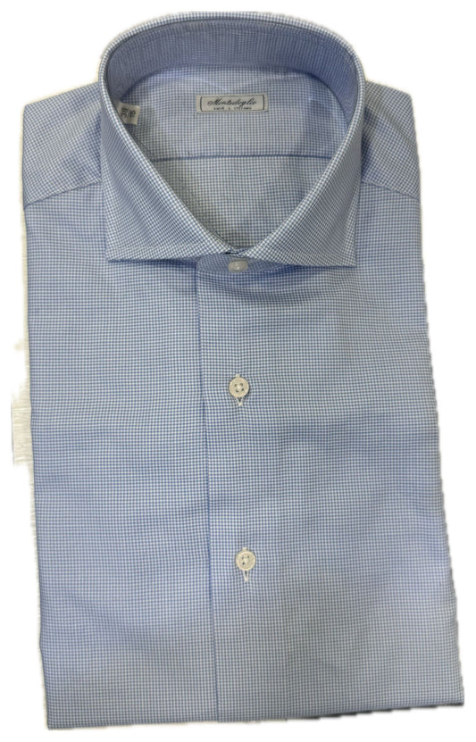 Camicia no iron puro cotone