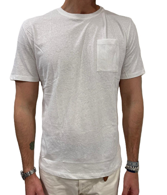 T-shirt lino e cotone