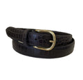 Brown leather belt