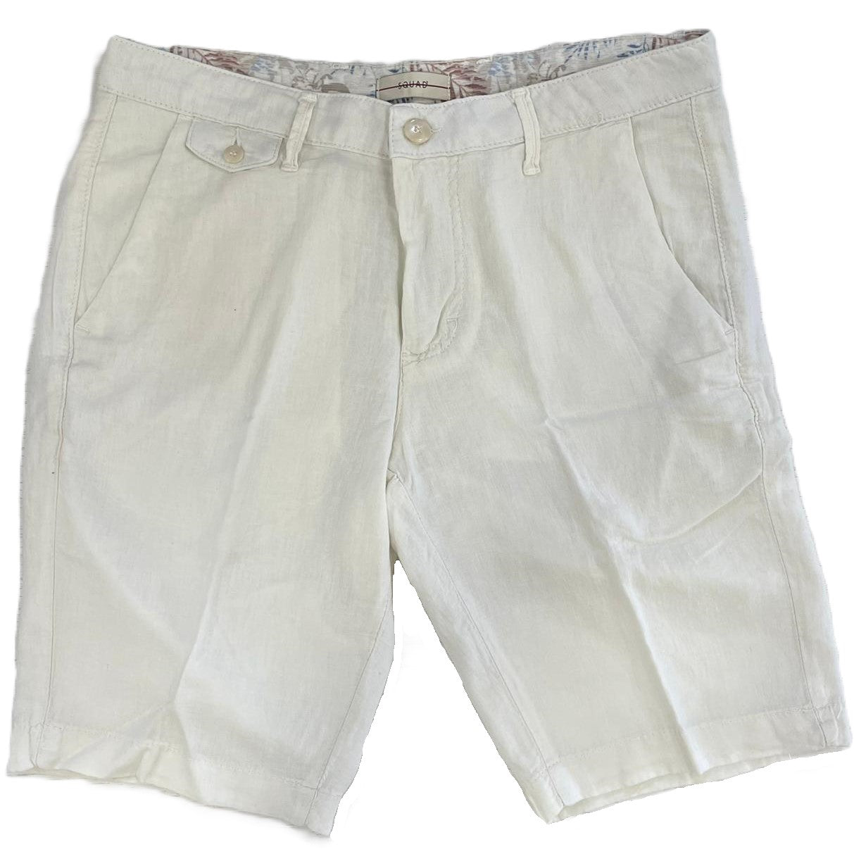 Pure linen Bermuda shorts Squad
