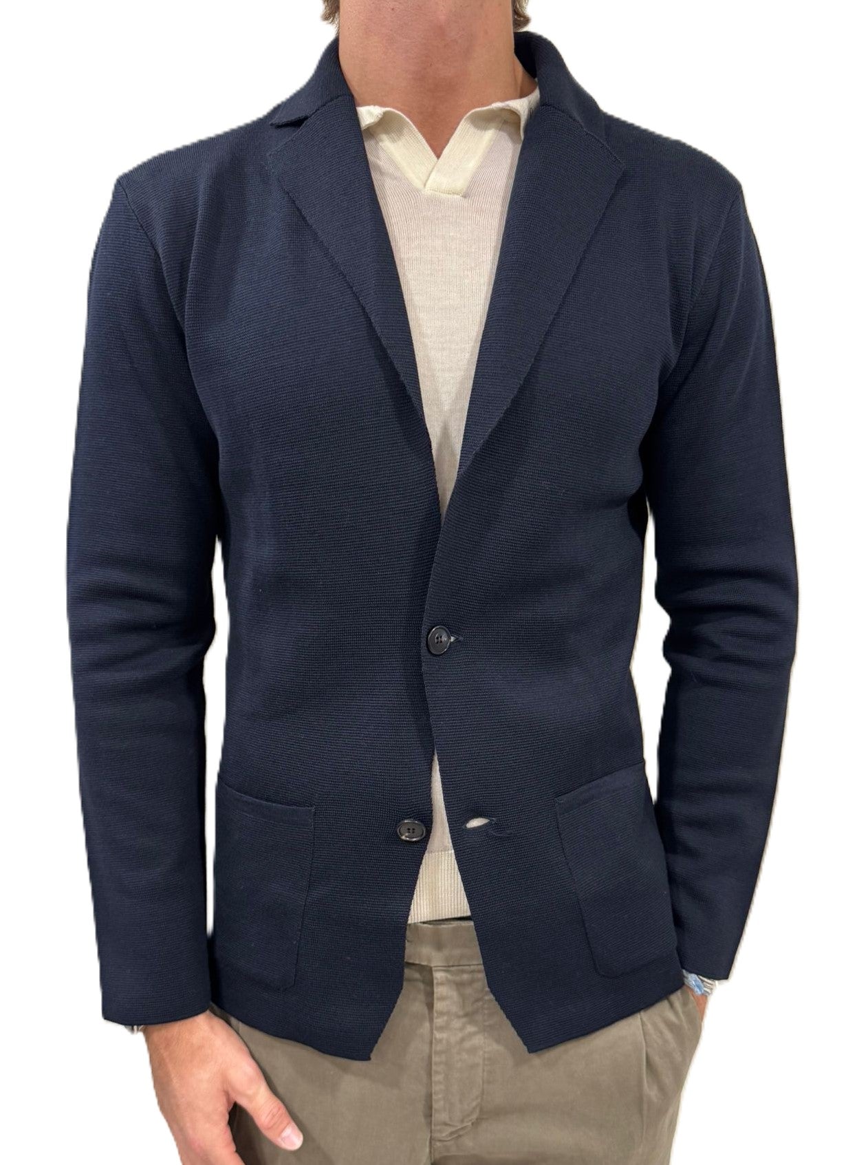 Blazer in maglia