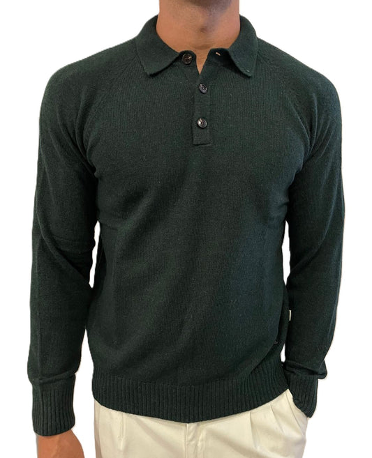 Polo in lana lambswool