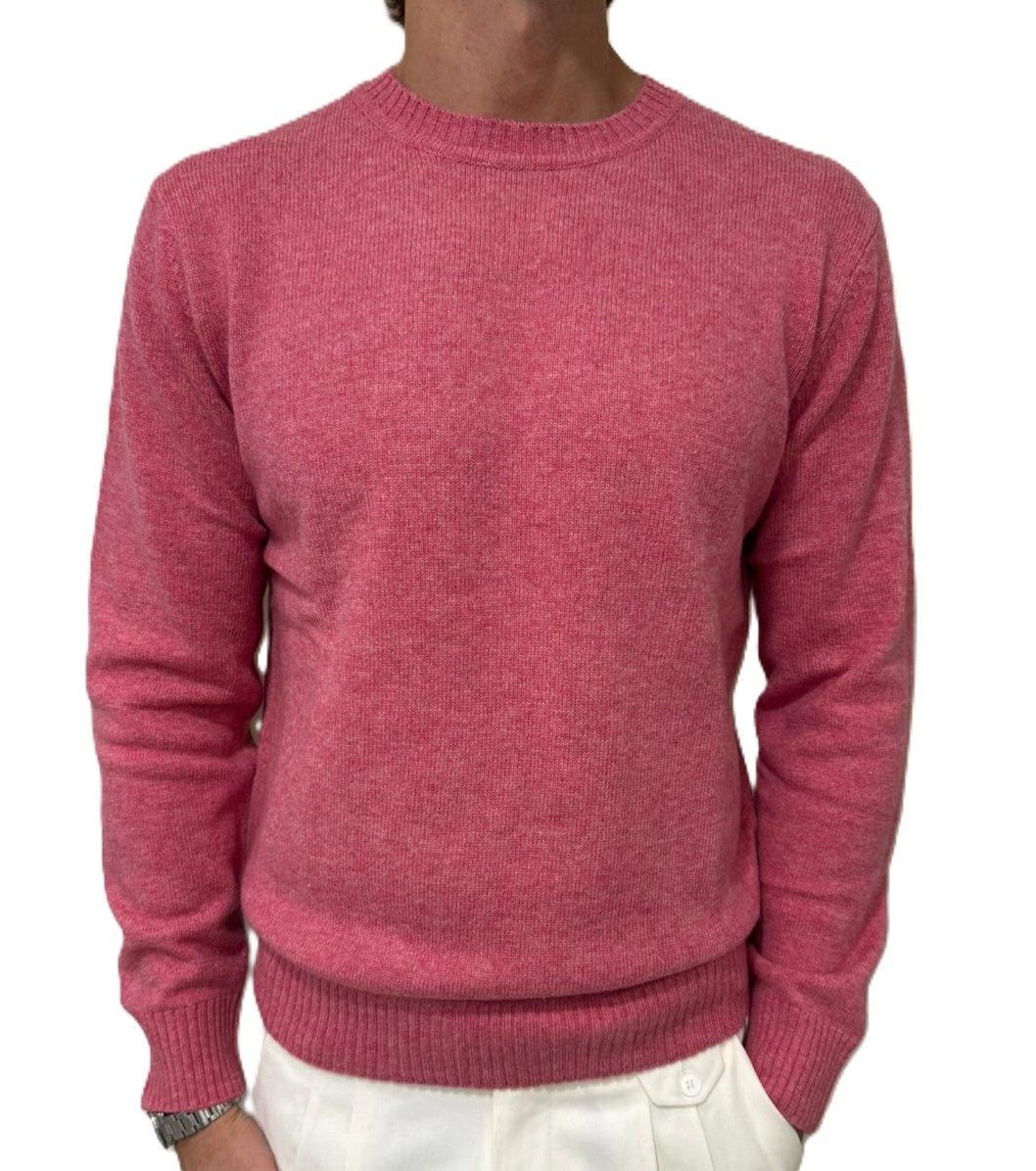Maglia girocollo lambswool