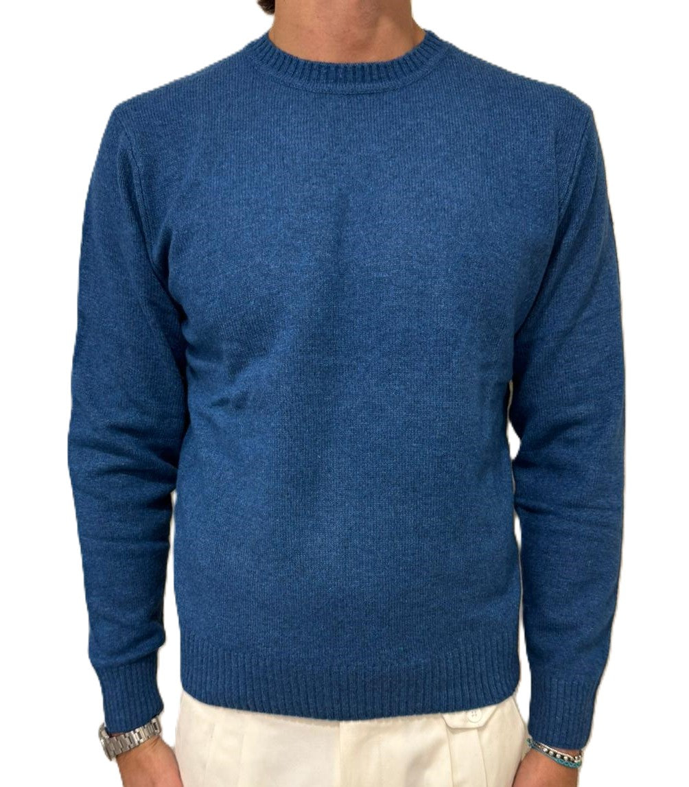 Maglia girocollo lambswool
