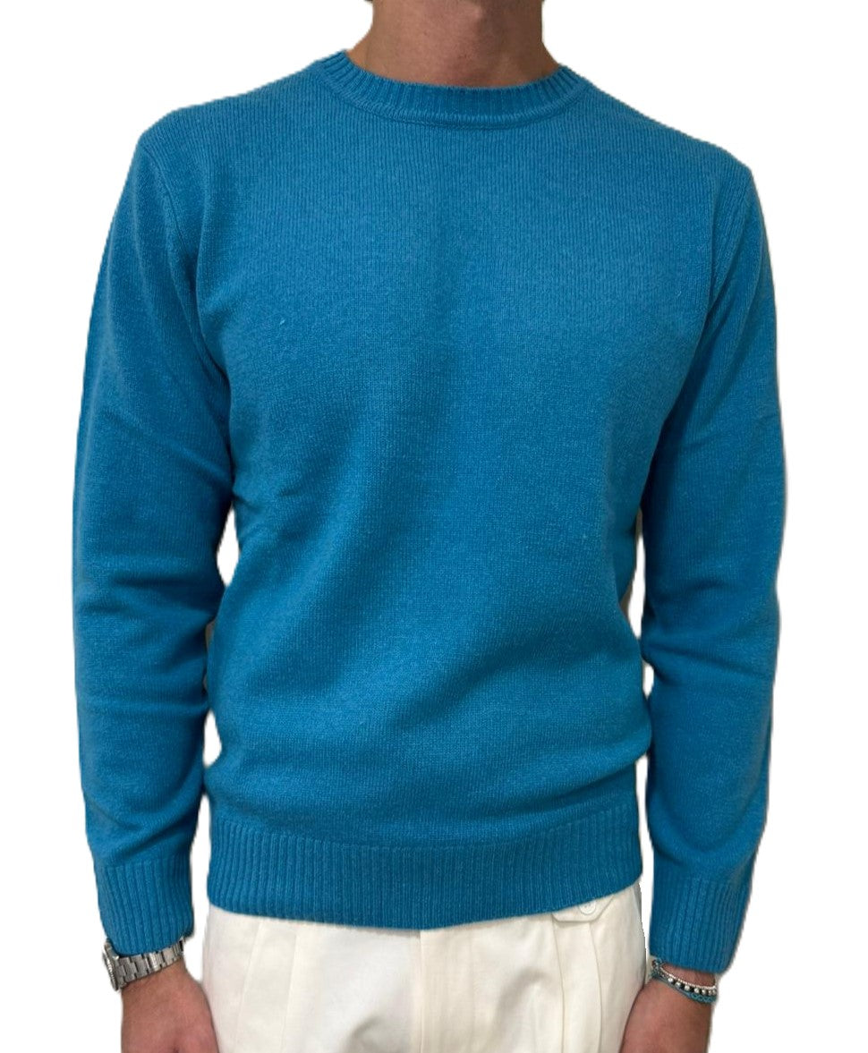 Maglia girocollo lambswool