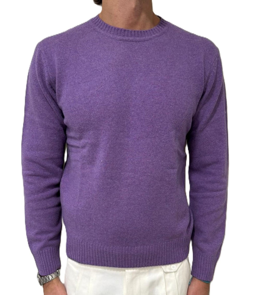 Maglia girocollo lambswool