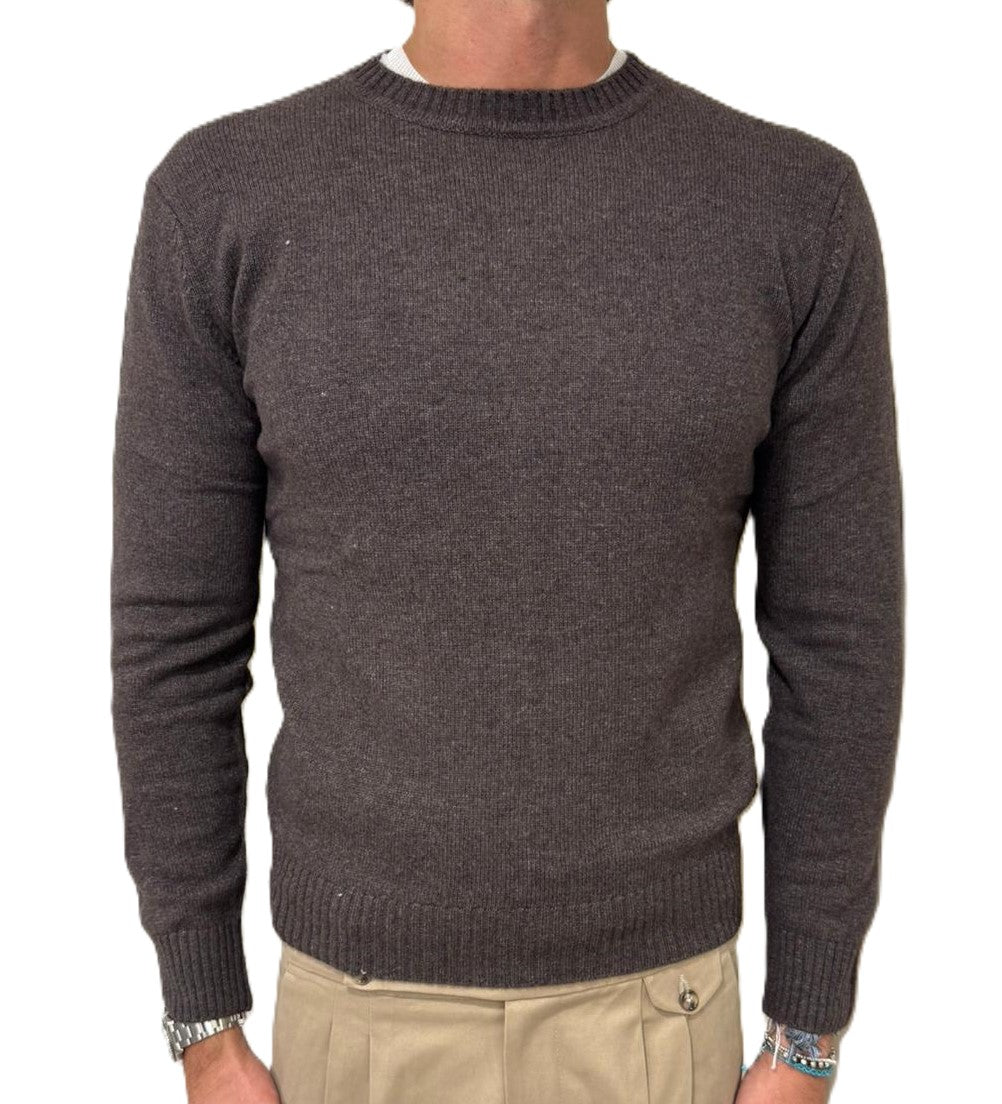Maglia girocollo lambswool
