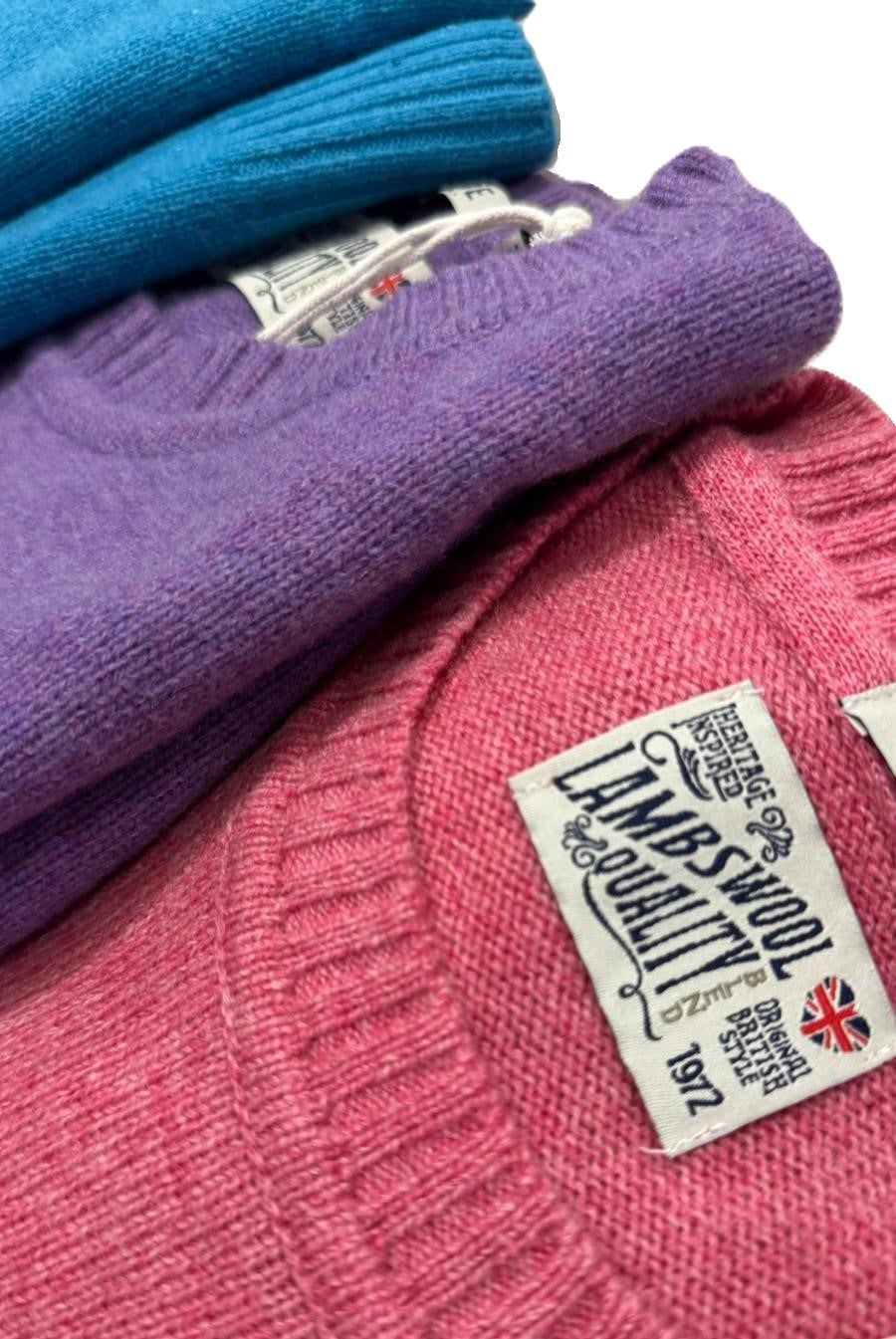 Maglia girocollo lambswool