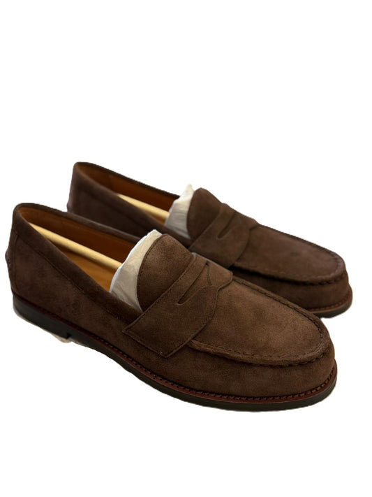 Mocassino in pelle scamosciata Ralph Lauren