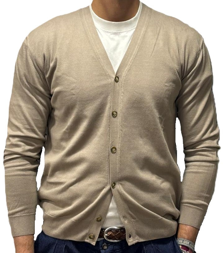 Pure cotton cardigan