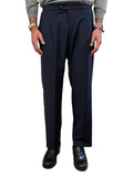 Pantalone squad sartoriale modello “manfredi” con Regolatori Laterali