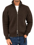 Maglia in Lana full zip
