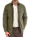 Giacca Camicia con Imbottitura Rimovibile