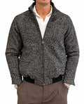 Bomber misto lana outfit