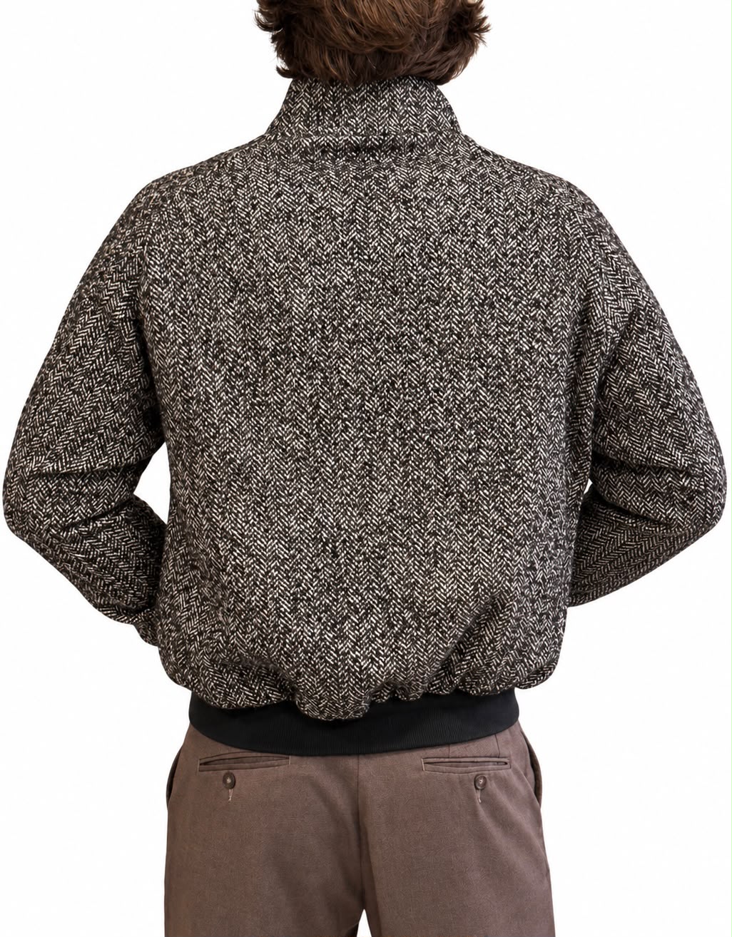 Bomber misto lana outfit