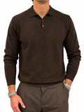 Polo tre bottoni in Lana e Cashmere