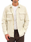 Giacca Camicia in Puro Cotone