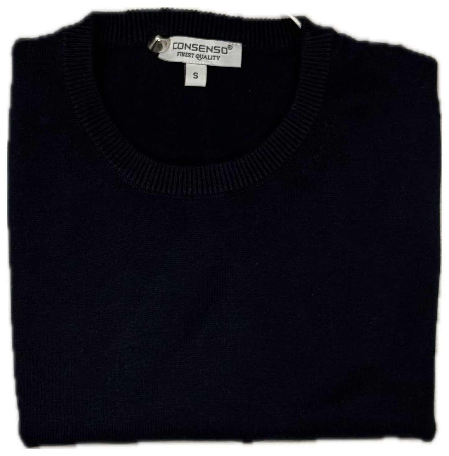 Maglia girocollo in cotone
