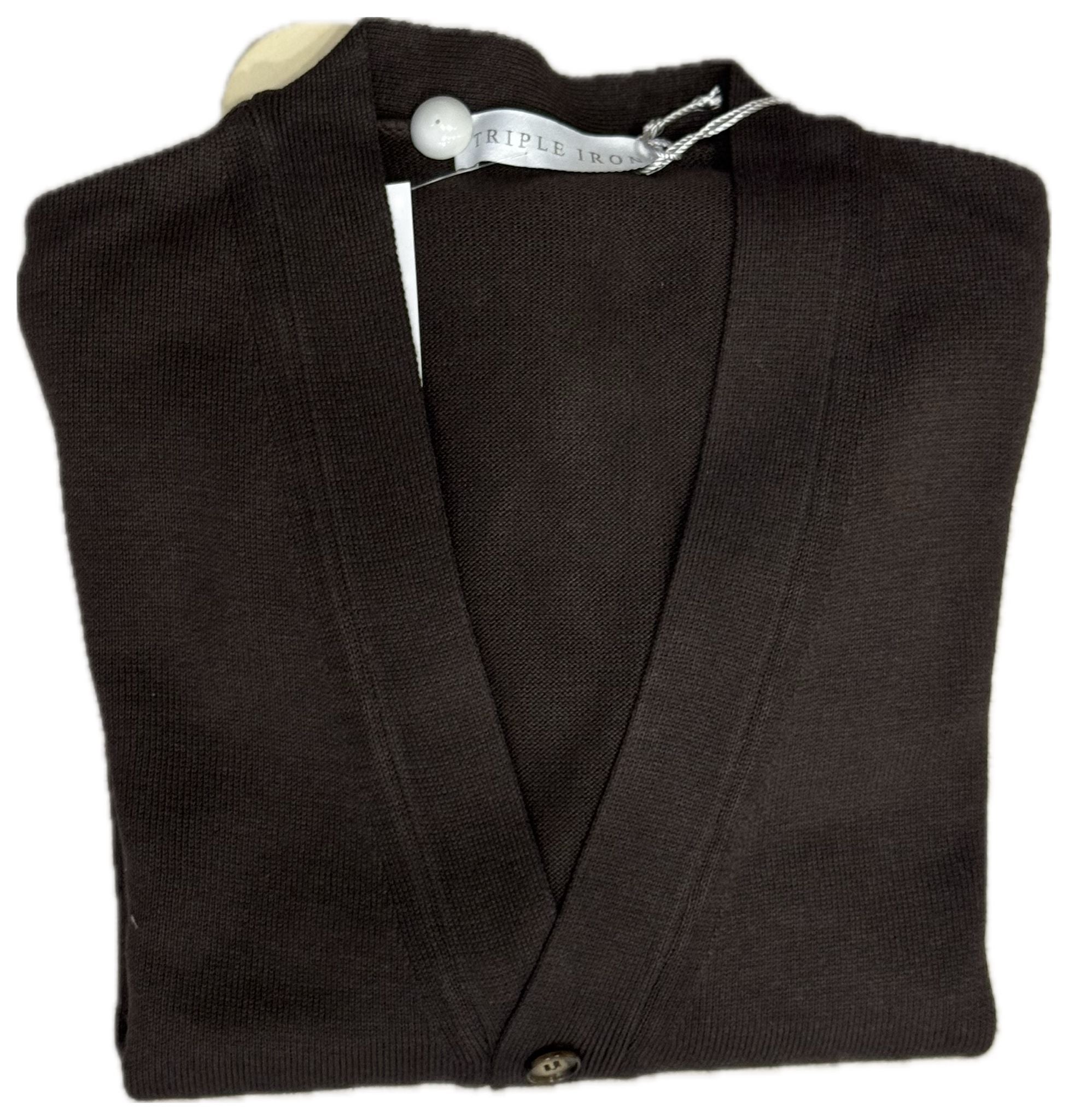 Cotton and cashmere cardigan