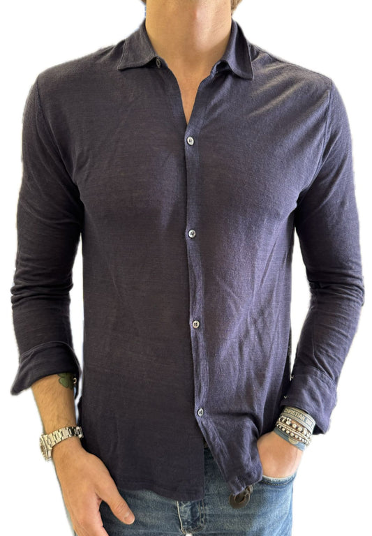 Polo camicia 100% canapa