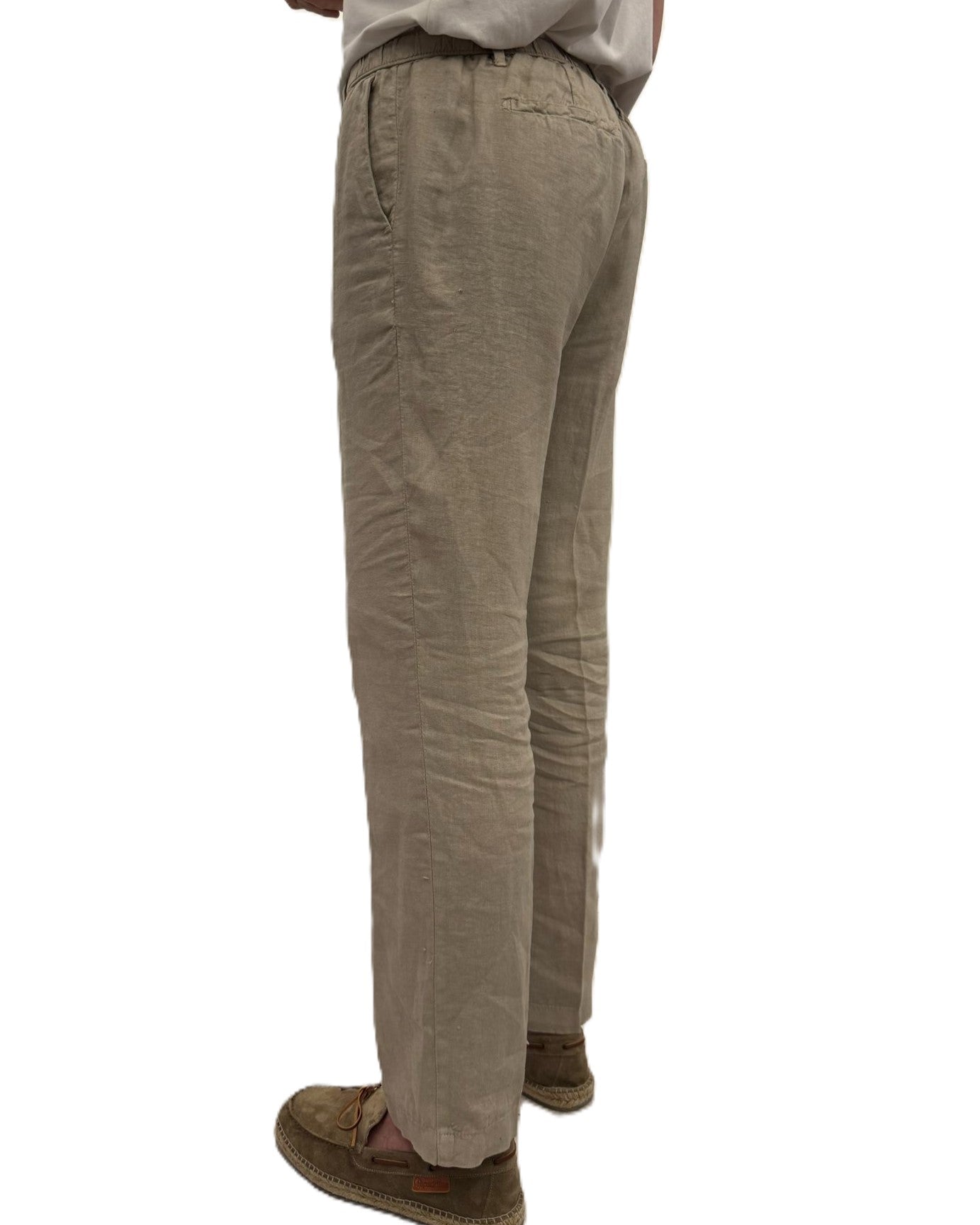 Pantaloni Squad puro lino