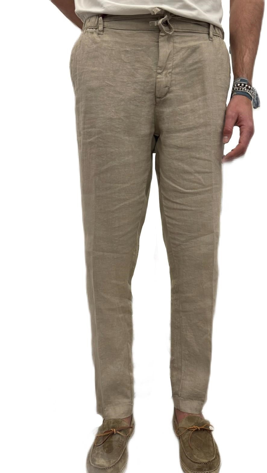 Pantalaccio puro lino squad