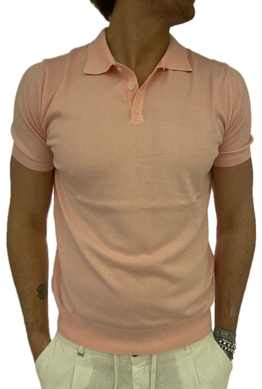 Polo in maglia puro cotone