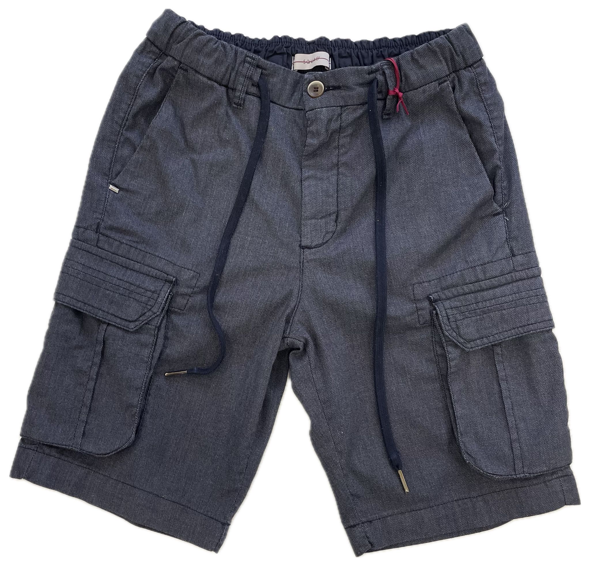 Cotton Bermuda shorts with Squad pockets