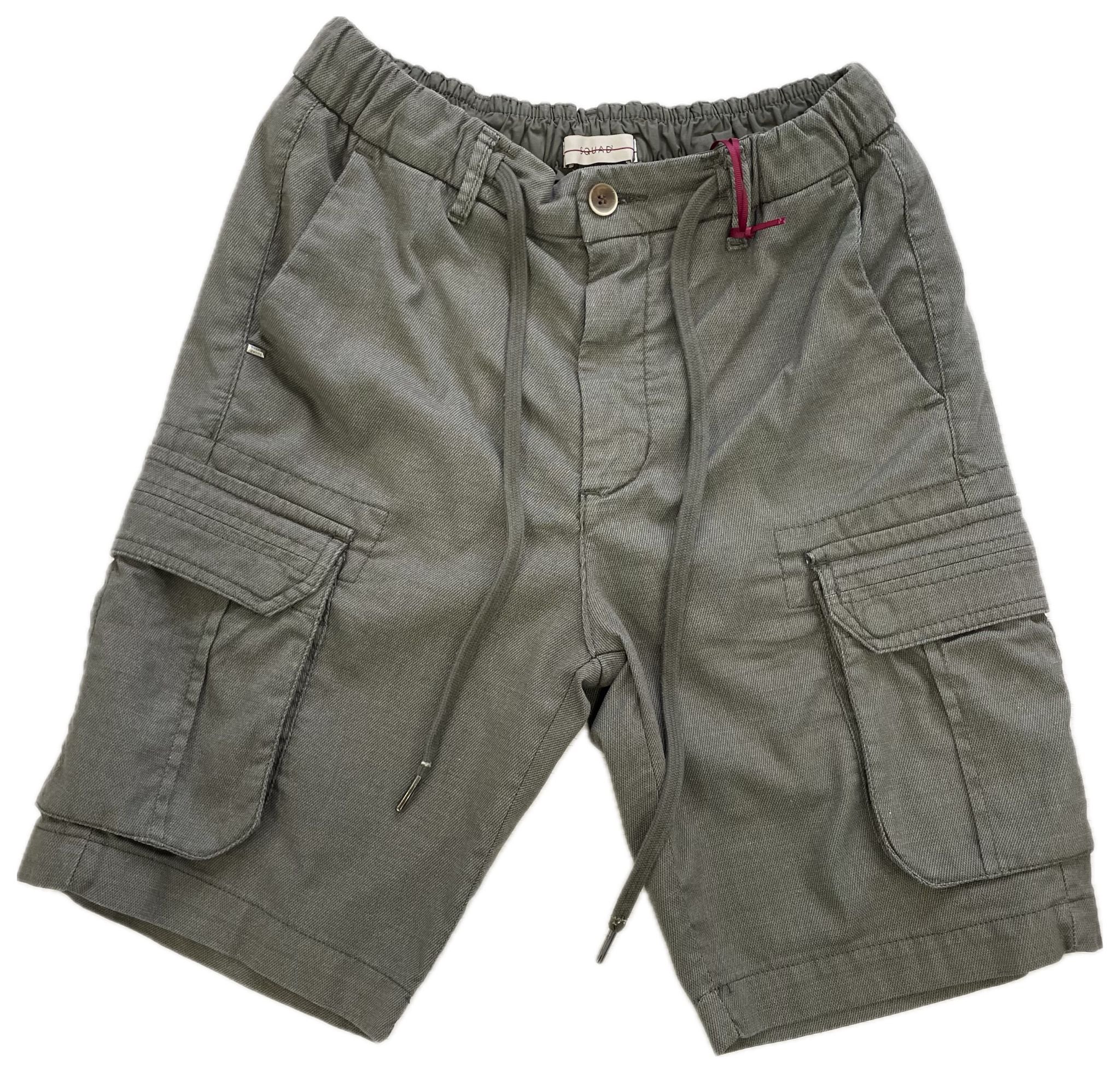 Cotton Bermuda shorts with Squad pockets