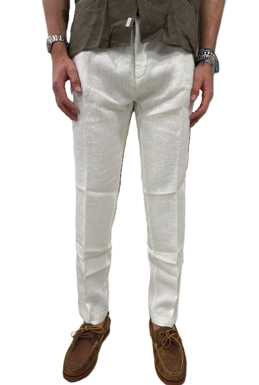 Pantalaccio puro lino squad